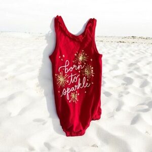 18 month “Born to Sparkle” Onesie. Cat & Jack. Great condition.